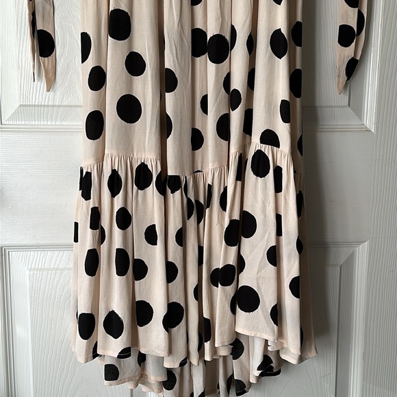 Kivari Polka Dot Midi Dress S - Picture 4 of 13